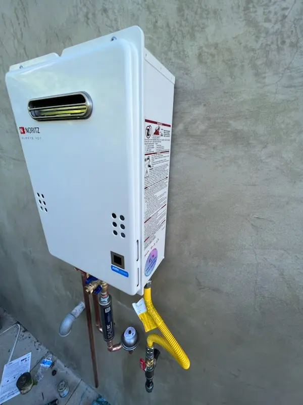 Tankless water heater installation for West Manheim homes